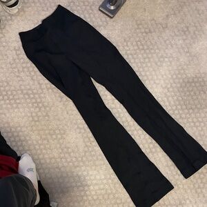 SPANX Black Boot-Cut Flare Pants